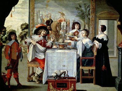 The Five Senses - Taste by Abraham Bosse